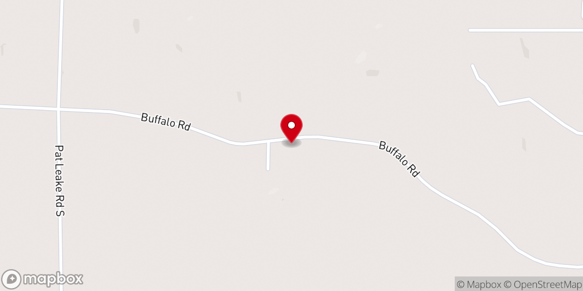 Map showing location of Pioneer Baptist Church