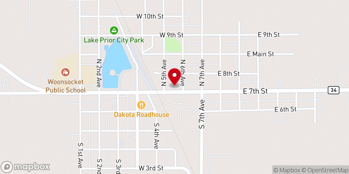 Map showing location of SPIRIT OF FAITH Church