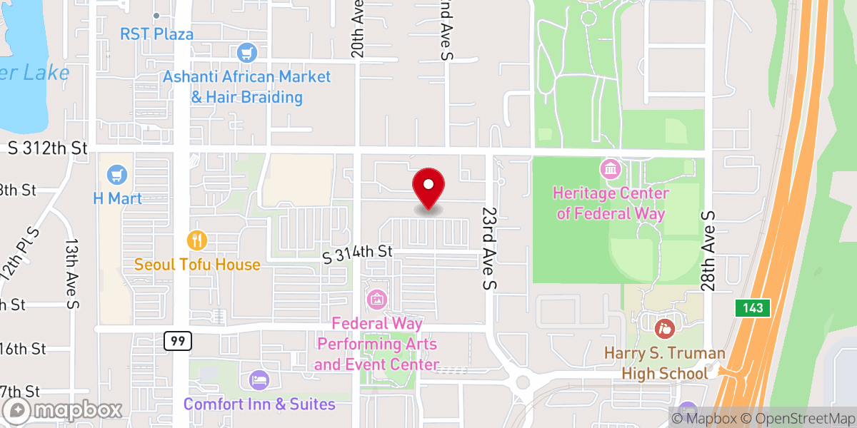 Map showing location of Legacy Church