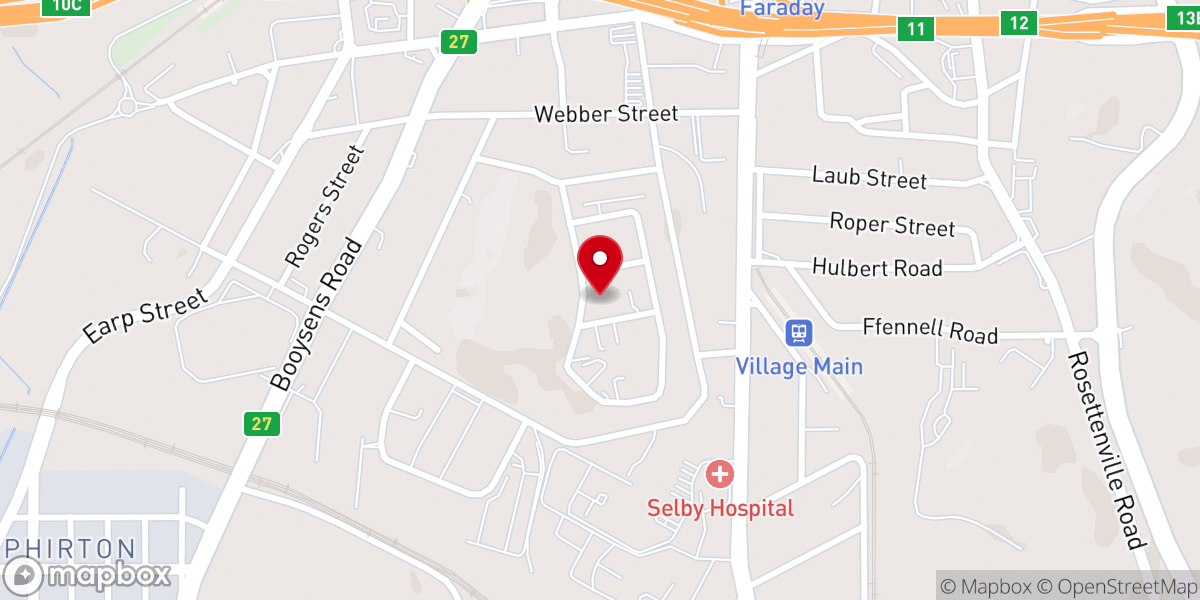 Map showing location of Forward In Faith Ministries City Christian Centre Johannesburg