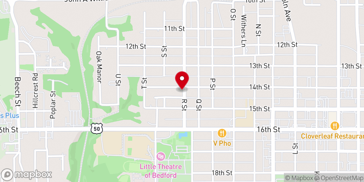 Map showing location of Momentum Community Church