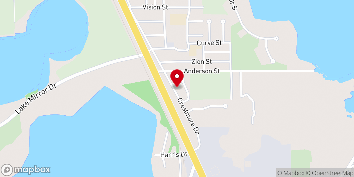 Map showing location of Glorious Community Holiness Church of Jesus of the Apostolic Faith, Inc.