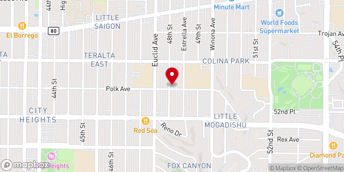 Map showing location of New Apostolic Church of Jesus Christ