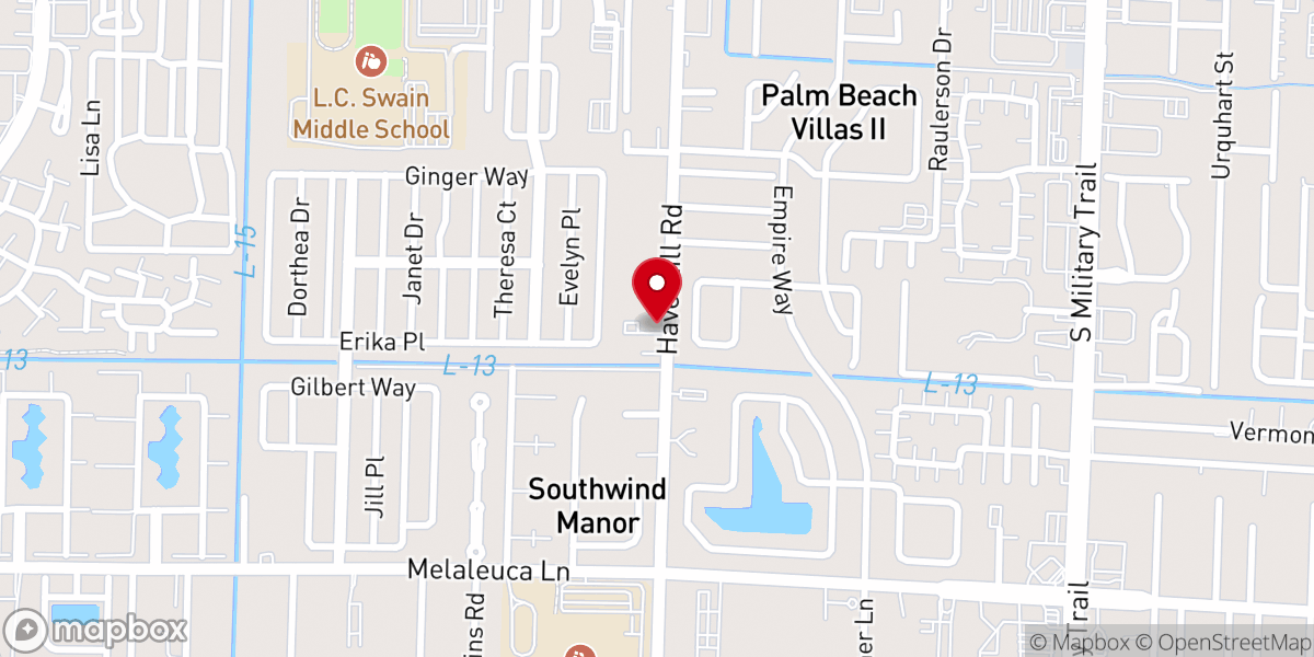Map showing location of The Church of Jesus Christ