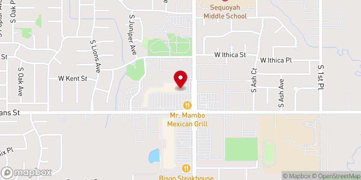 Map showing location of Home Church