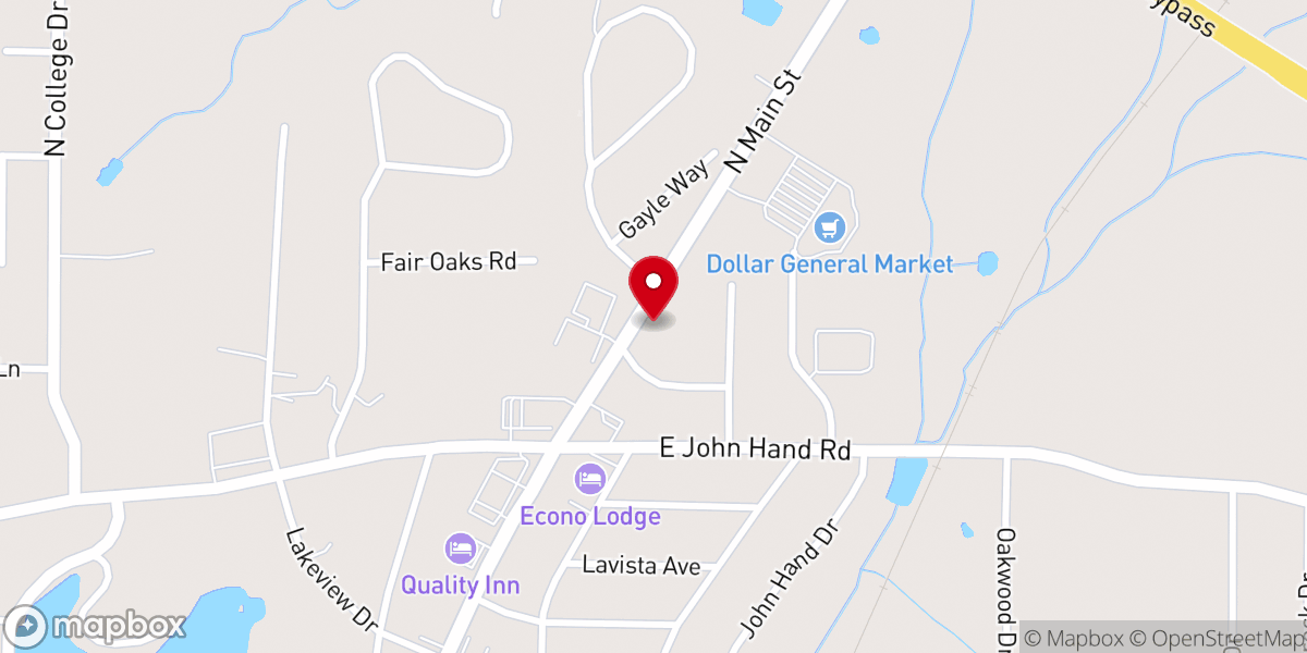 Map showing location of Restoration Church