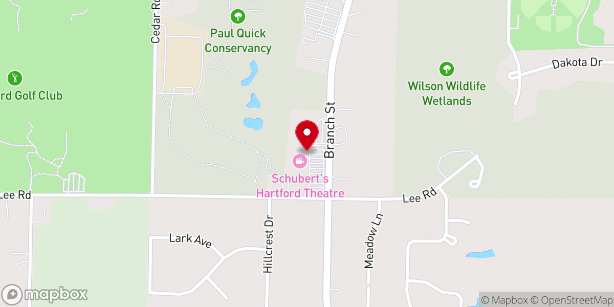 Map showing location of Well Spring Community Church