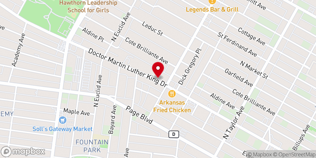 Map showing location of End Time Christian Assembly Church