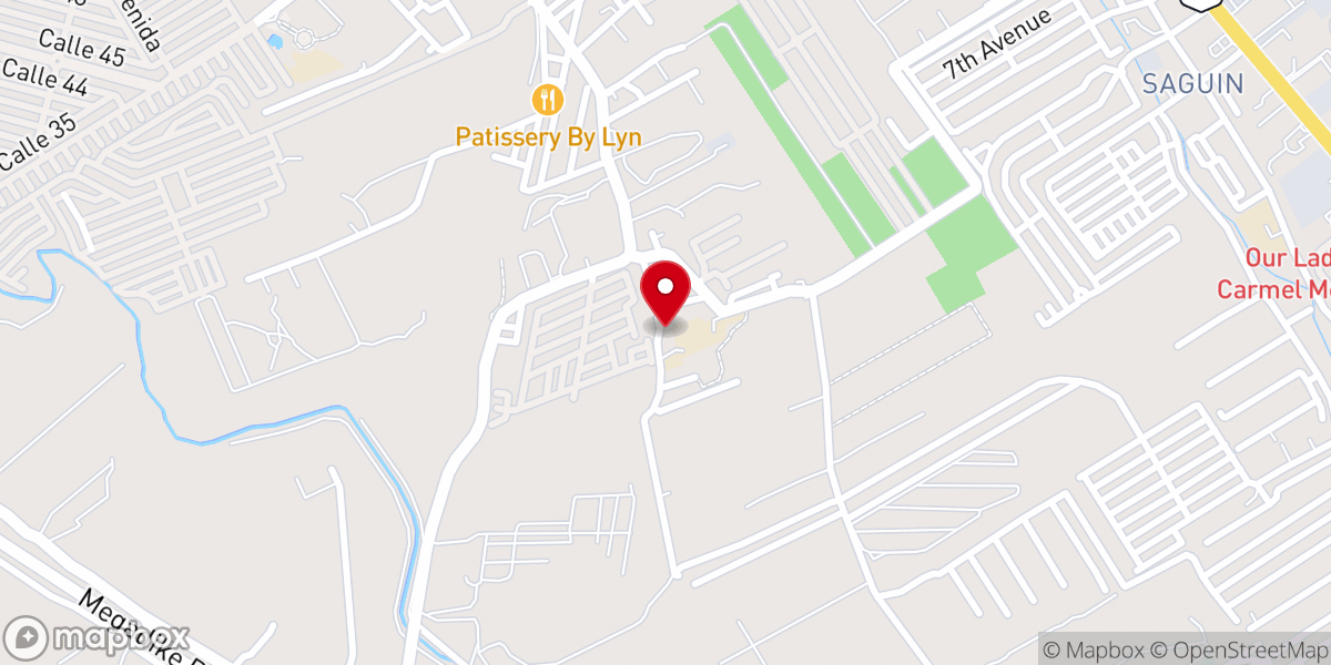 Map showing location of Building Faith Bible Baptist Church