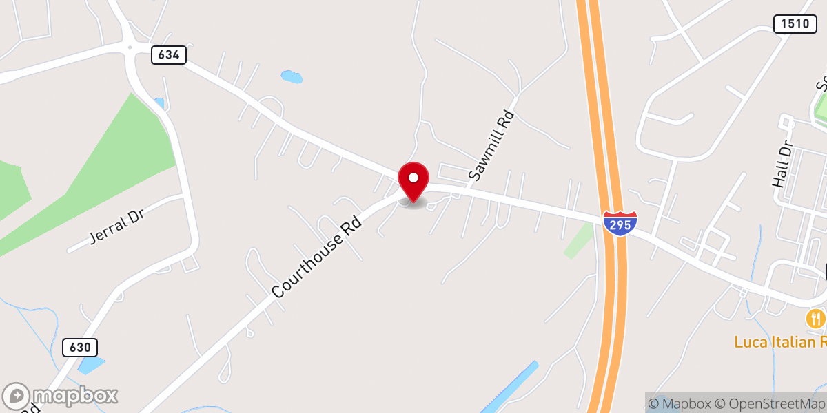 Map showing location of Prince George Realty
