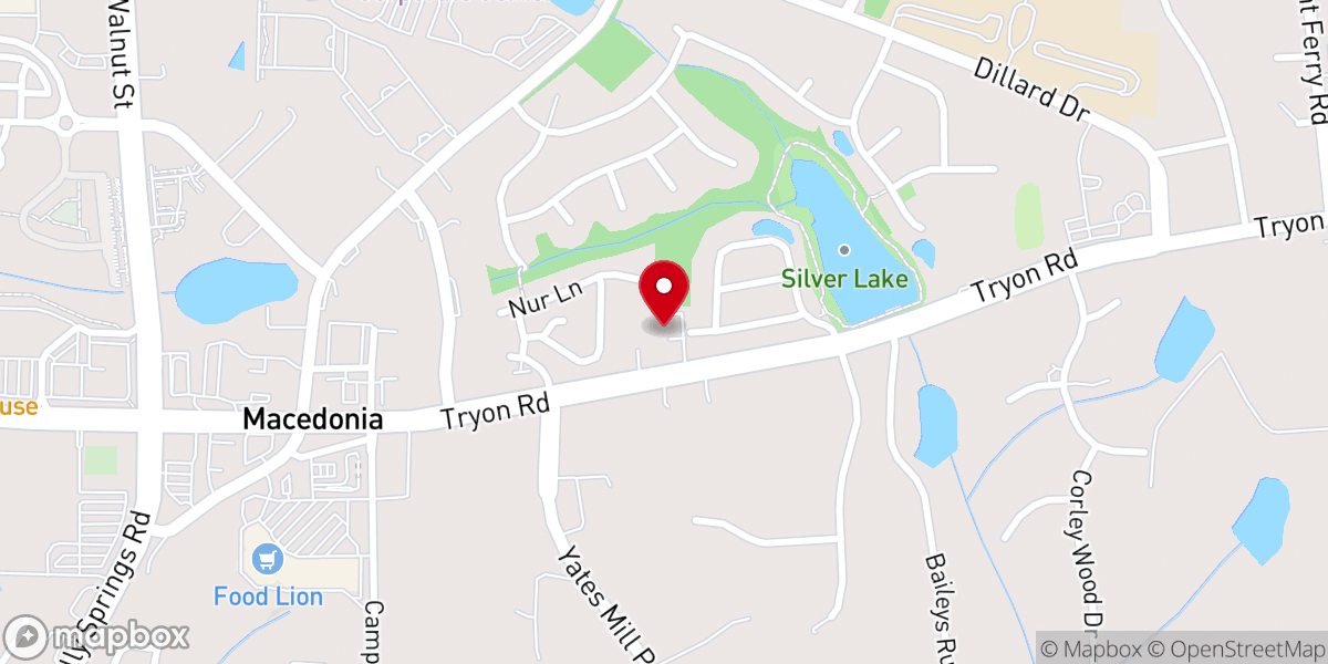 Map showing location of Holy Transfiguration Orthodox Church