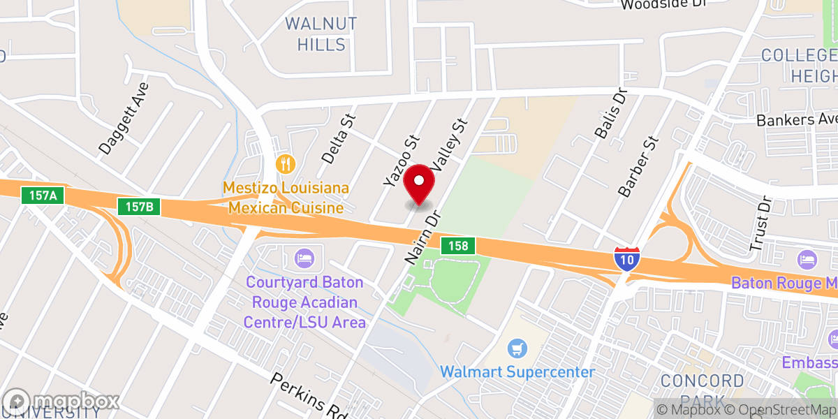 Map showing location of Cathedral of Faith Ministry