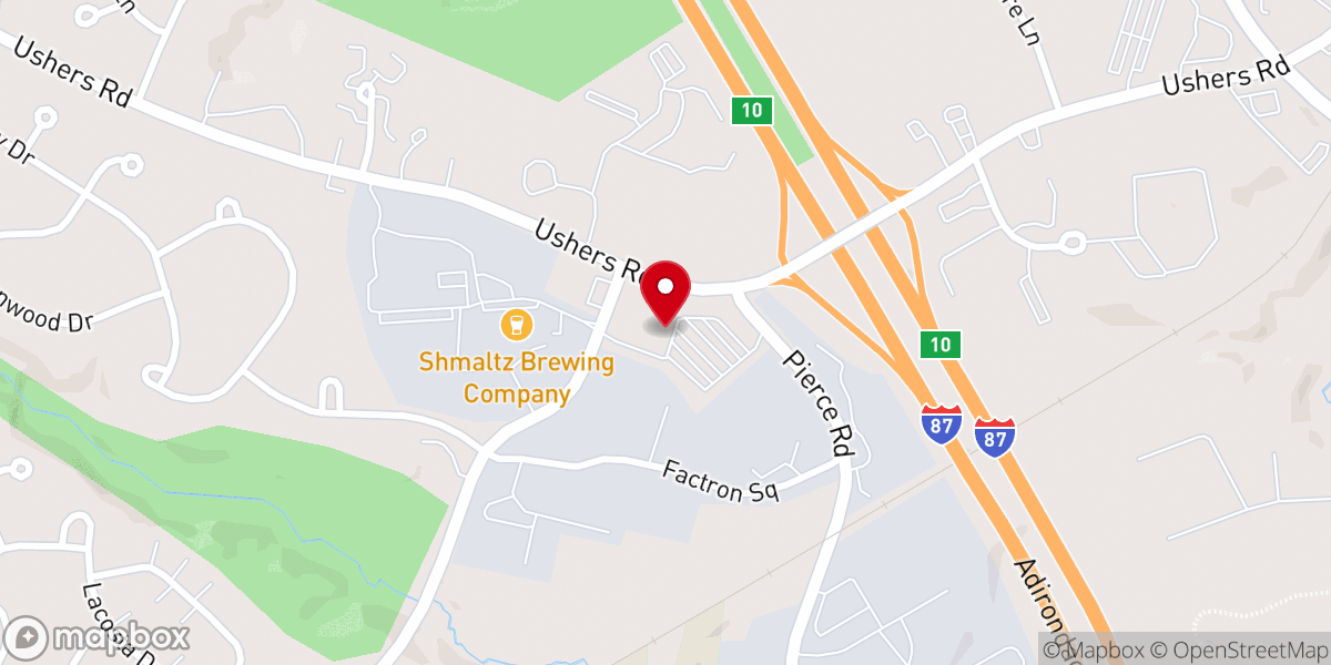 Map showing location of Northway Church