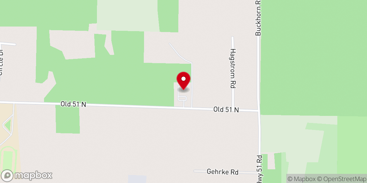 Map showing location of Peace Lutheran Church - LCMS
