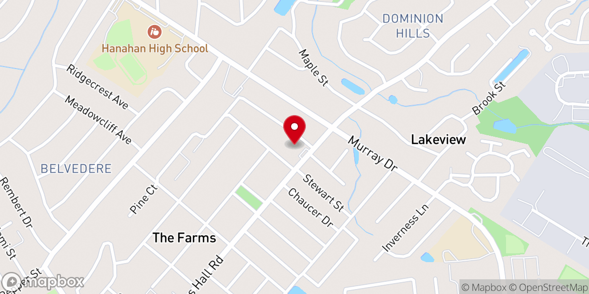 Map showing location of Messiah Evangelical Lutheran Church