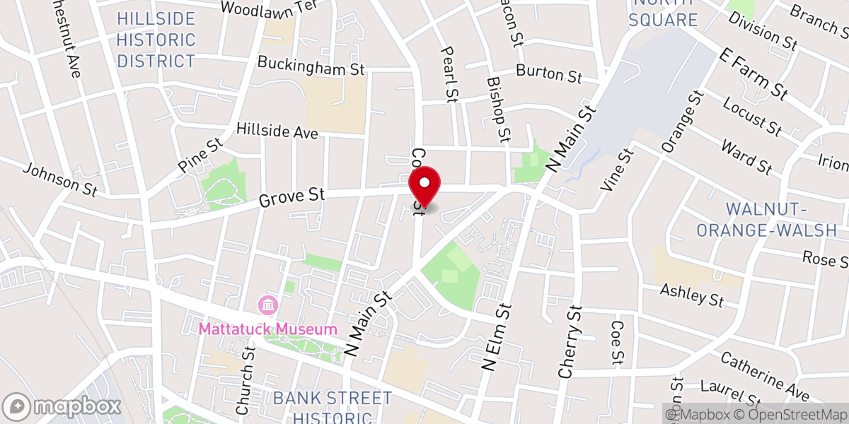 Map showing location of Bethel Fellowship Inc