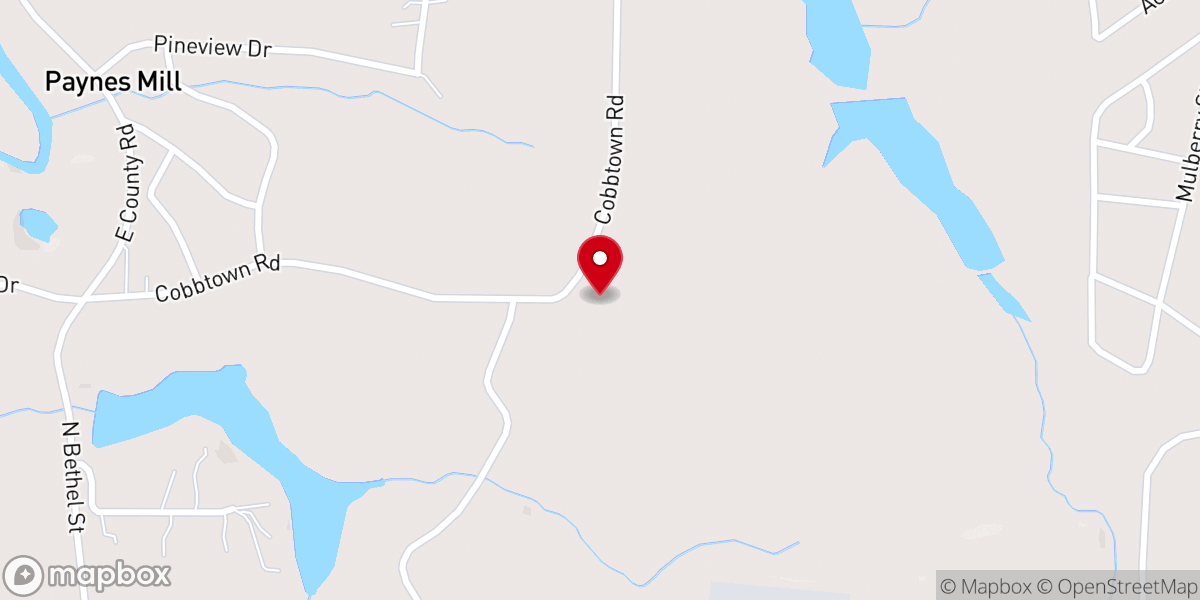 Map showing location of Wilson Chapel