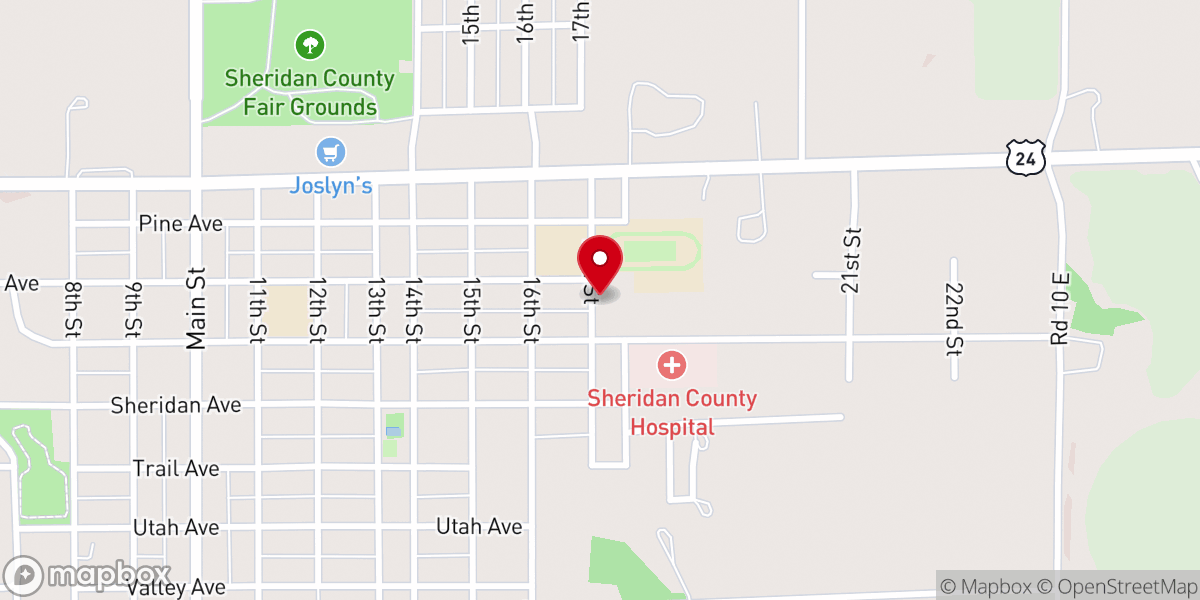 Map showing location of Saint Frances Xavier Cabrini Church