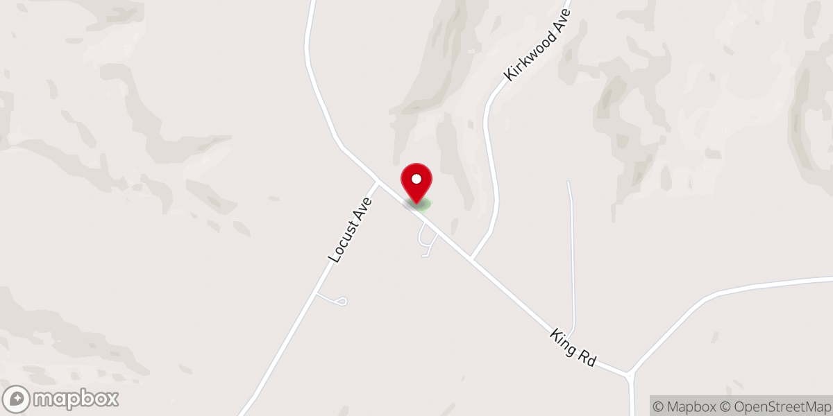 Map showing location of Dorset Ridge Church
