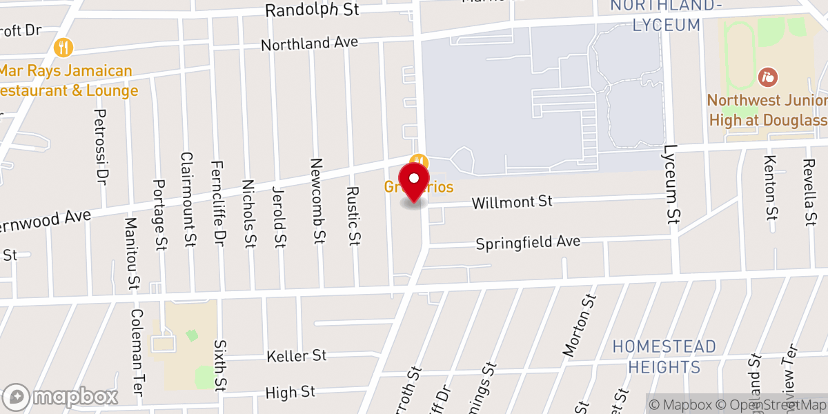 Map showing location of City of Judah Fellowship Inc