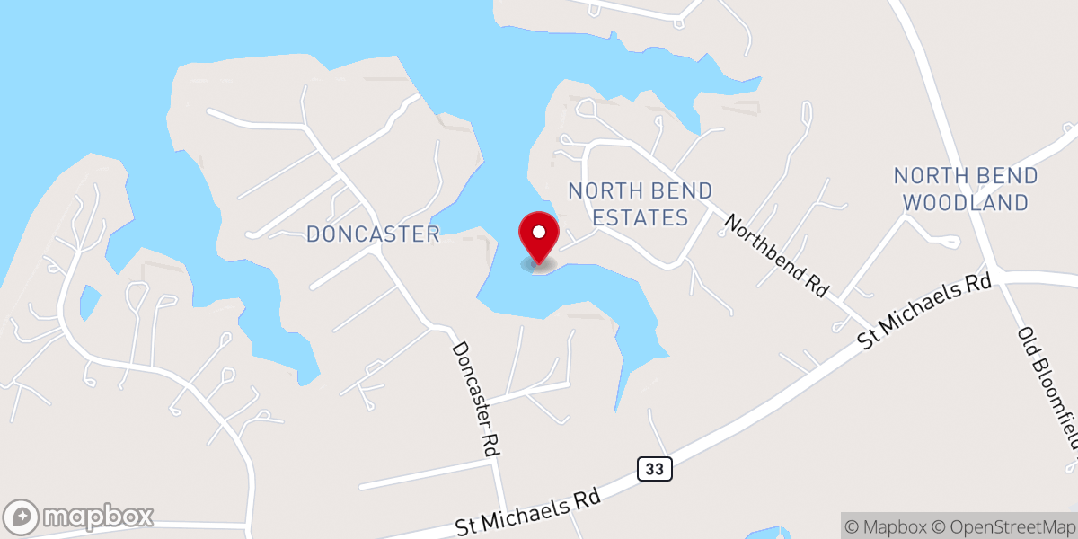 Map showing location of Golden Point on Chapel Cove