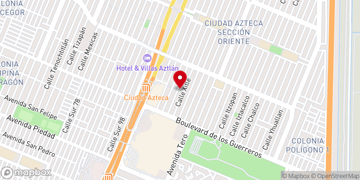 Map showing location of Iglesia Cristiana Interdenominacional La Gran Comisión