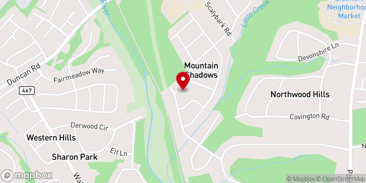 Map showing location of My Fathers Business