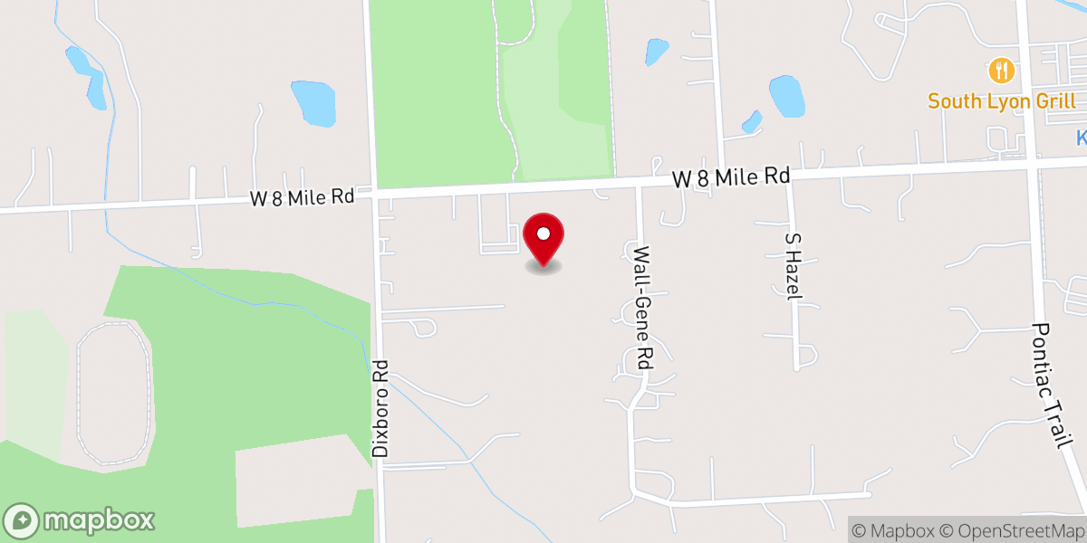 Map showing location of Family Life Community Church