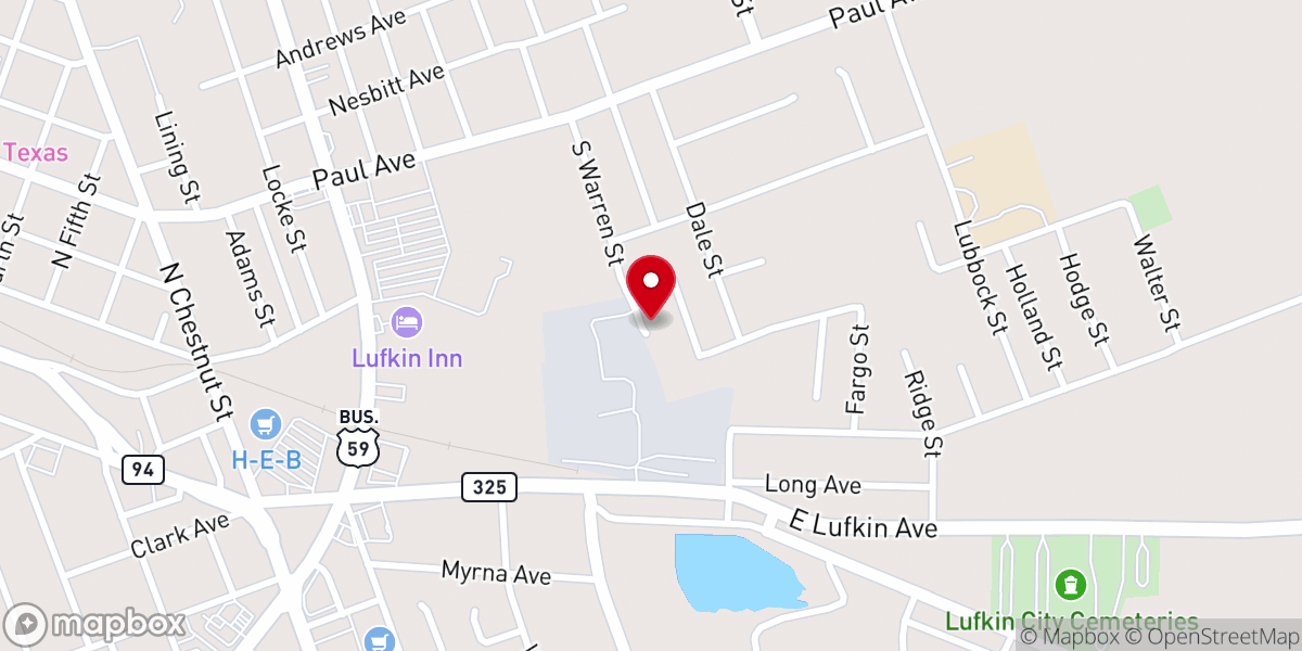 Map showing location of Warren Temple True Light Church
