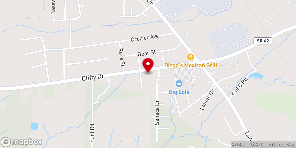 Map showing location of Reach Missions International Inc