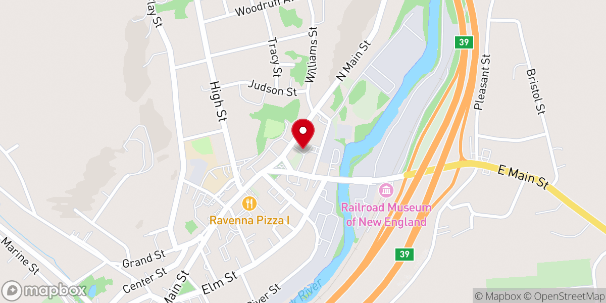 Map showing location of St Thomas Religious Education