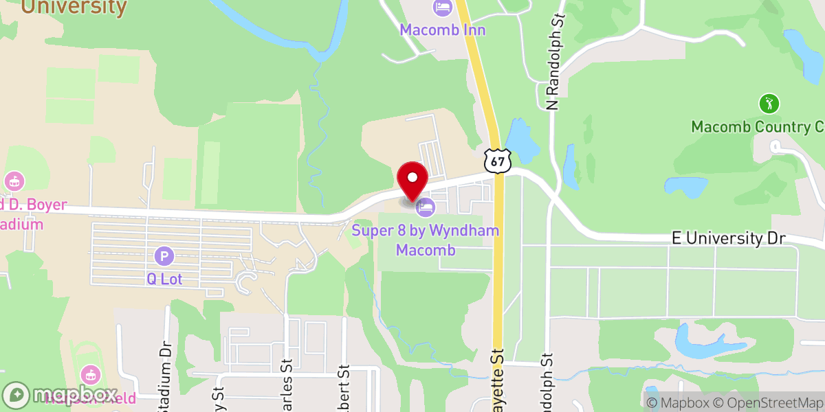 Map showing location of Episcopal Church of the Good Shepherd