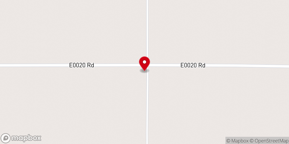 Map showing location of Rosedale Church