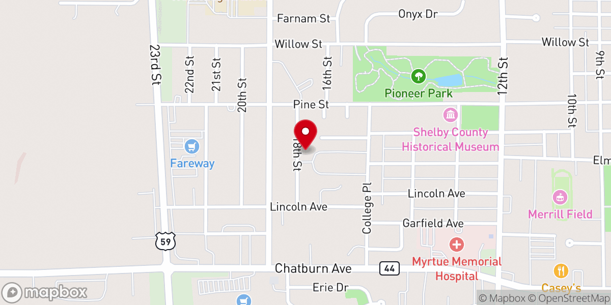 Map showing location of St Michael's Education Office
