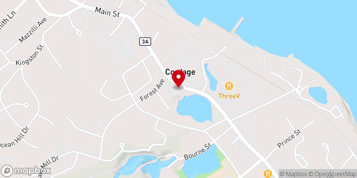 Map showing location of Loring Center