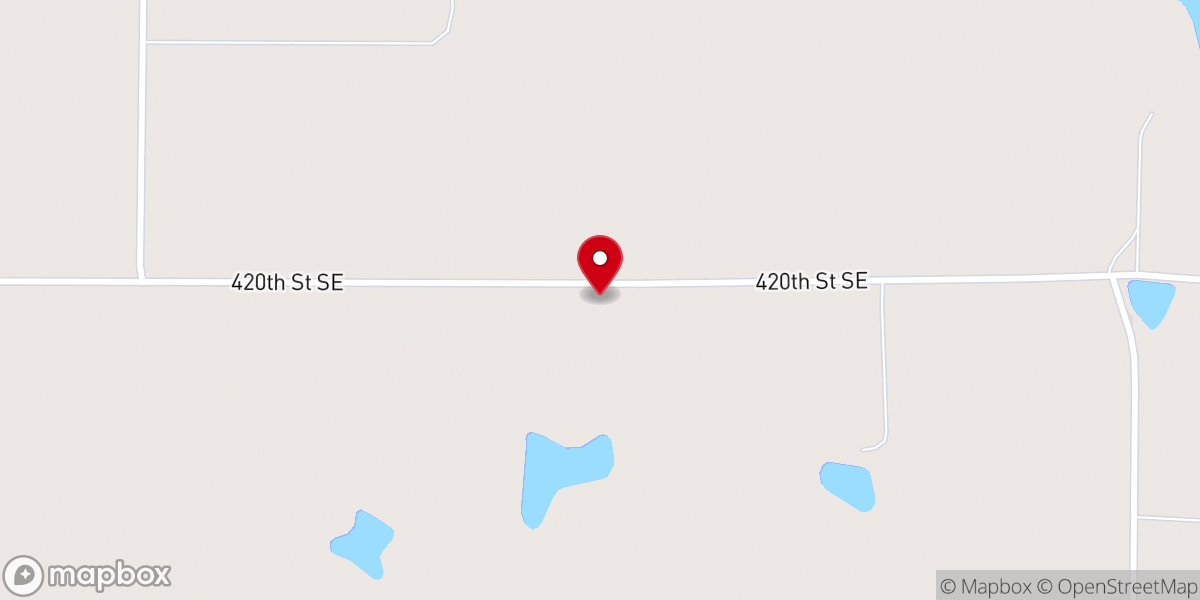 Map showing location of St.John's Church