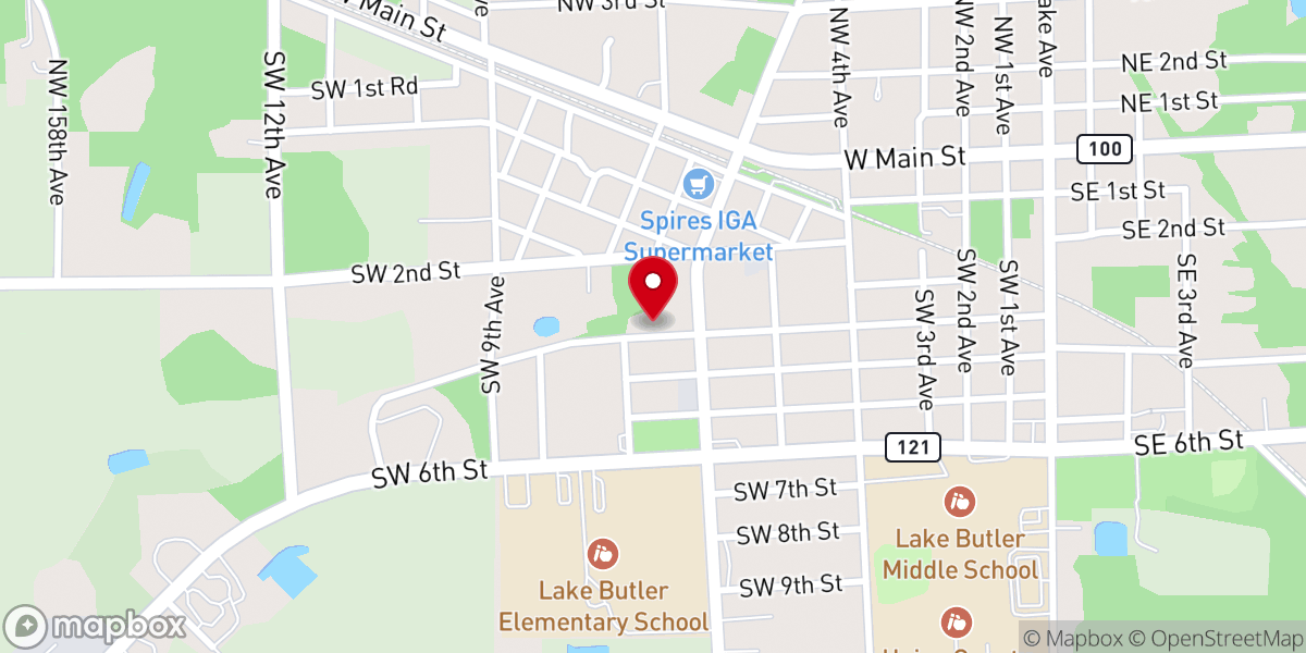 Map showing location of The Body Of Christ Assembly Church of God in Christ