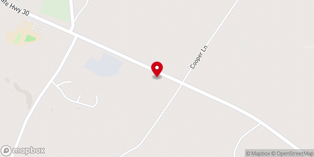 Map showing location of Sequatchie Valley church of Christ
