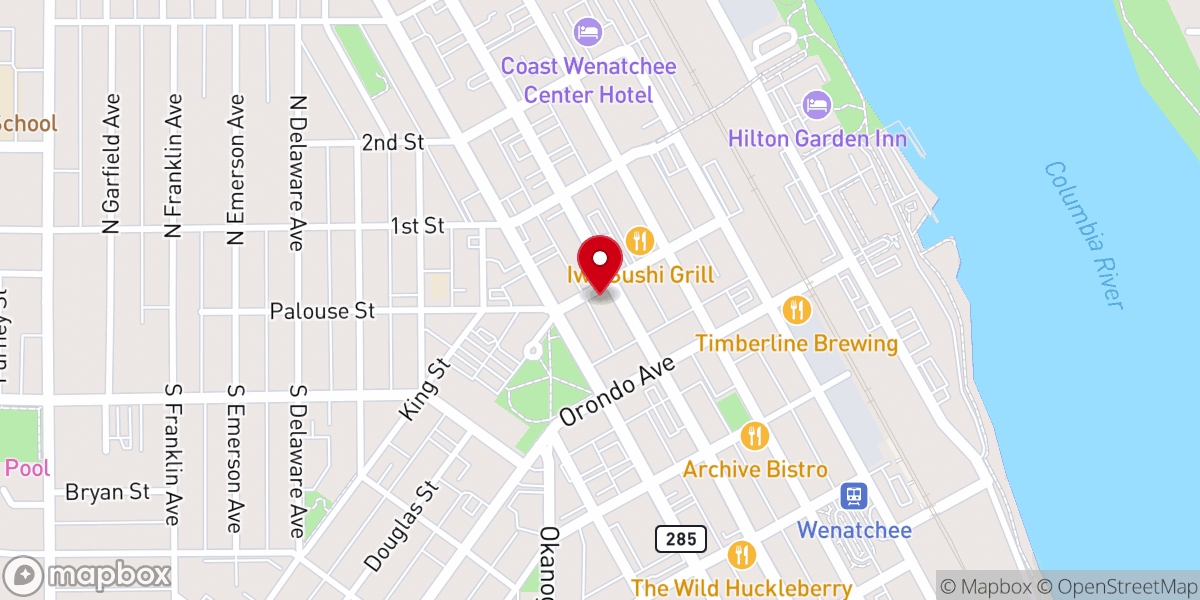Map showing location of Church Page & Gailan PLLC