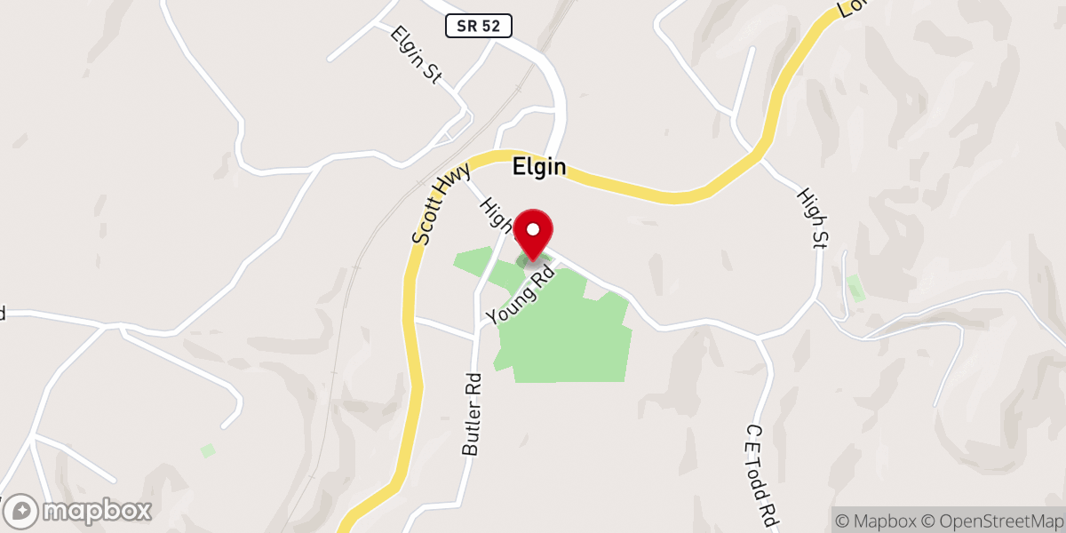 Map showing location of Rugby Road United Methodist Church