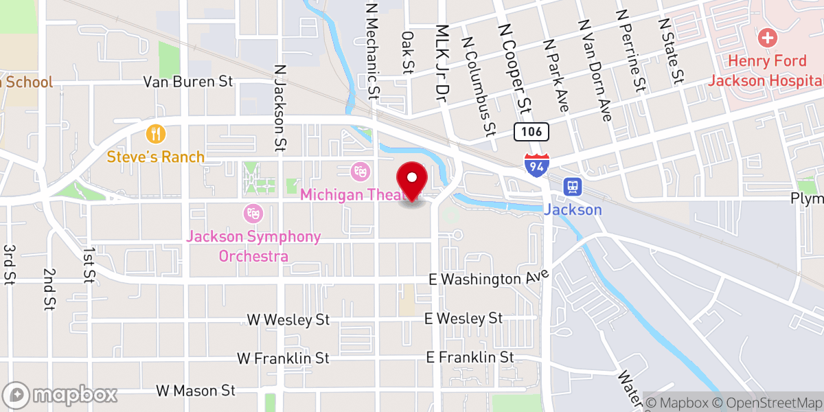 Map showing location of Found Church
