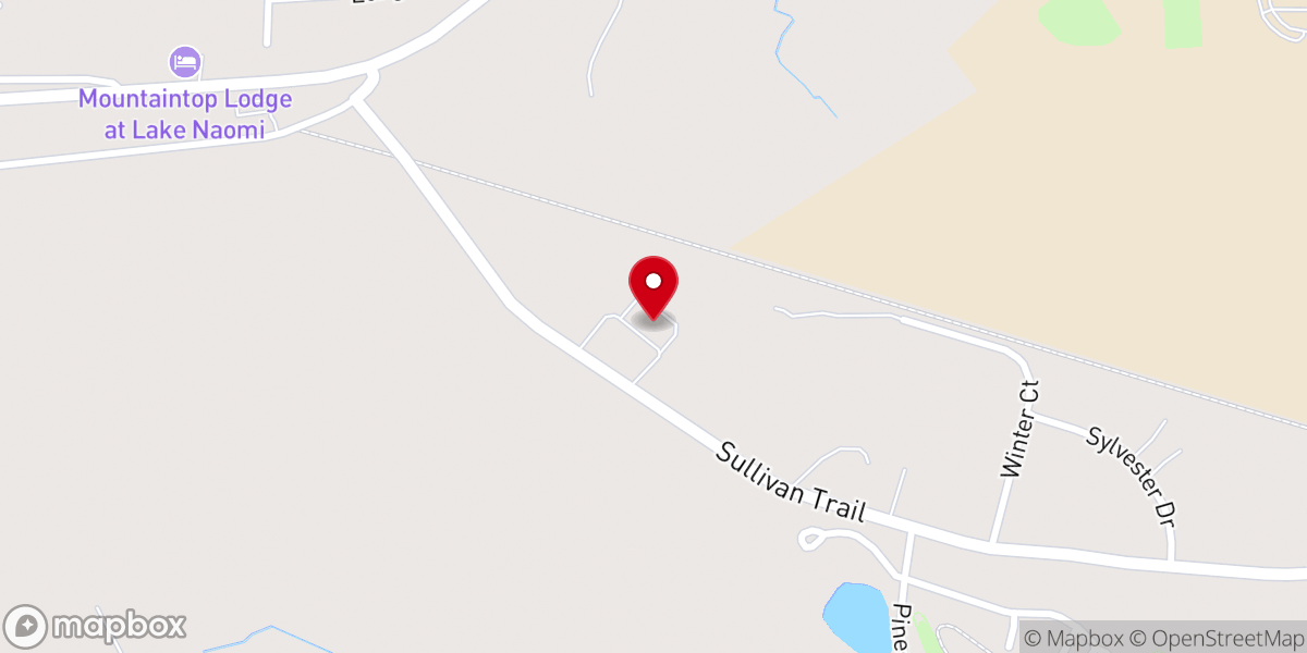 Map showing location of Camp Restoration