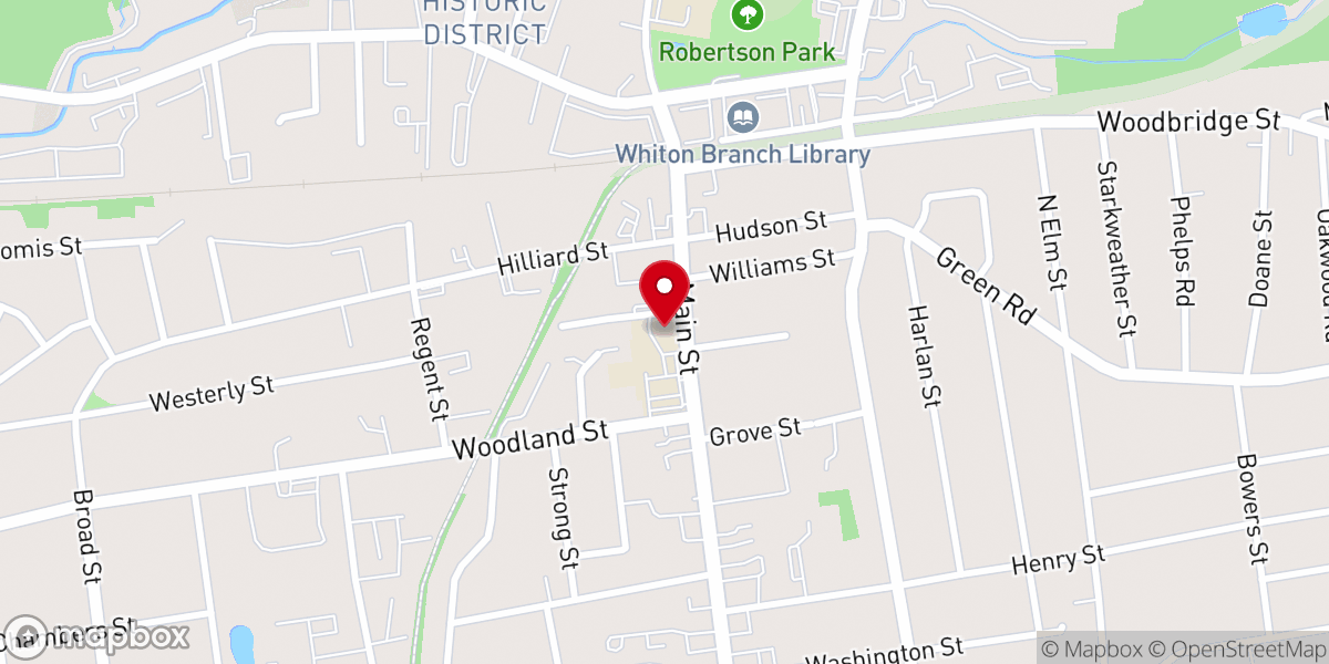 Map showing location of St Bridget