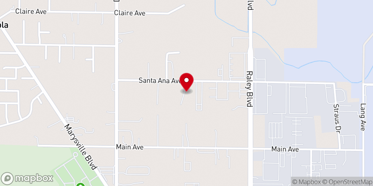 Map showing location of Rivers of Living Water Church