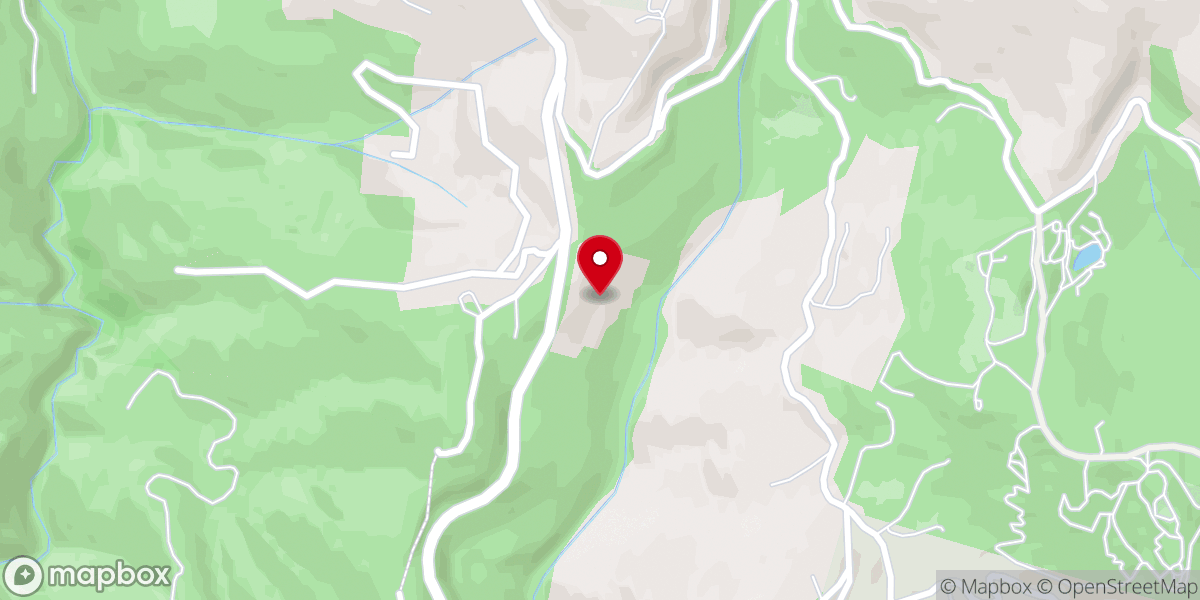 Map showing location of Hester Creek Church