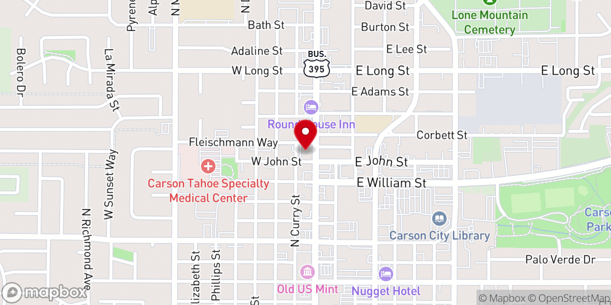 Map showing location of Saint Andrew Orthodox Church