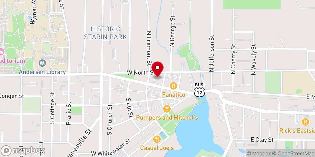 Map showing location of Living Word Fellowship