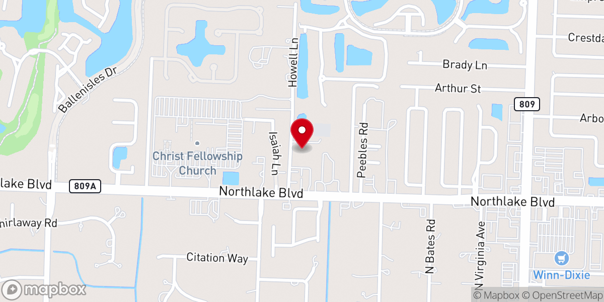 Map showing location of Big Heart Brigade