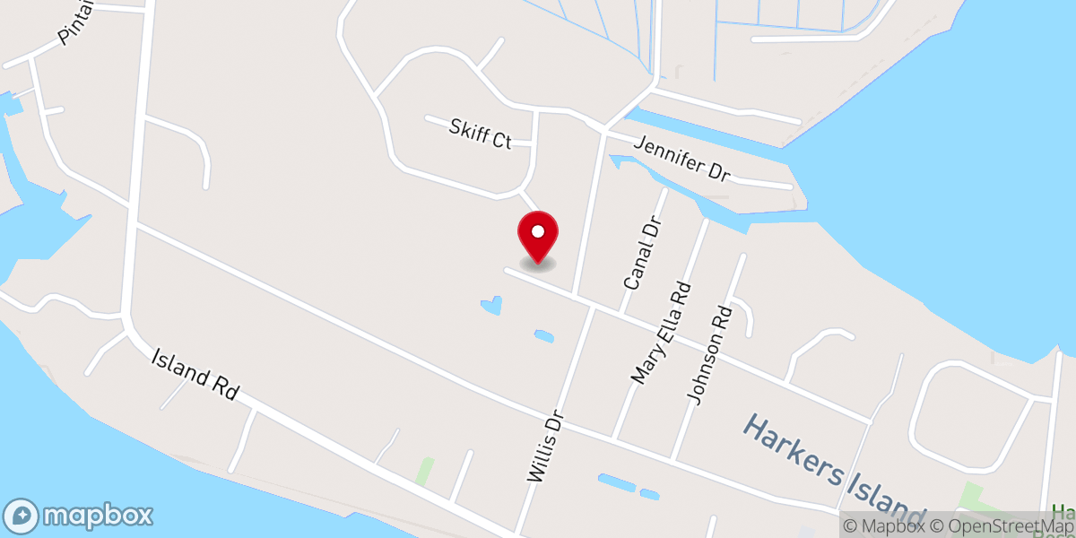 Map showing location of Refuge Fellowship Church