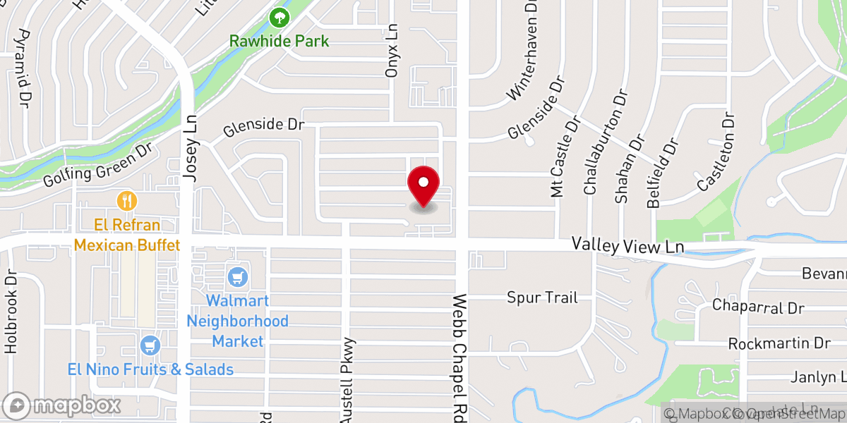 Map showing location of The Branch Church - Farmers Branch